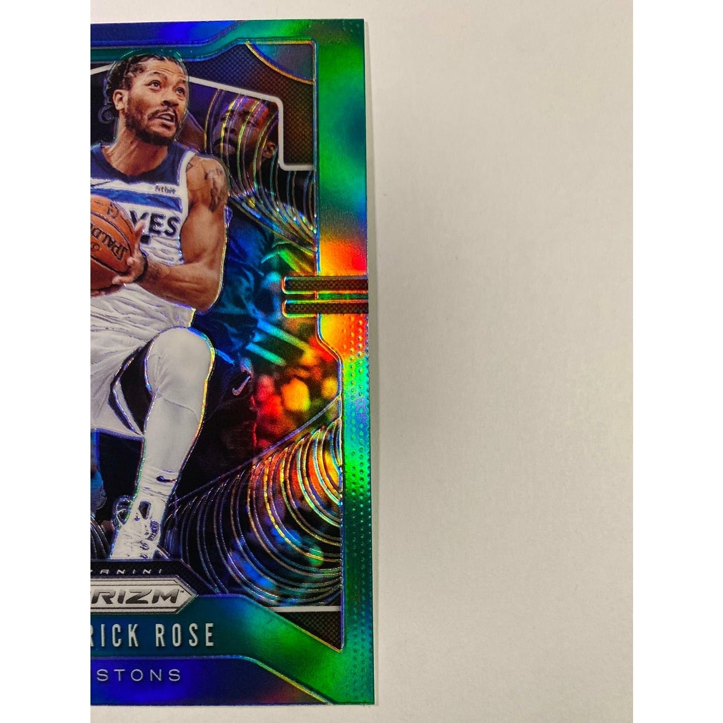  2019-20 Prizm Derrick Rose Green Holo Prizm  Local Legends Cards & Collectibles