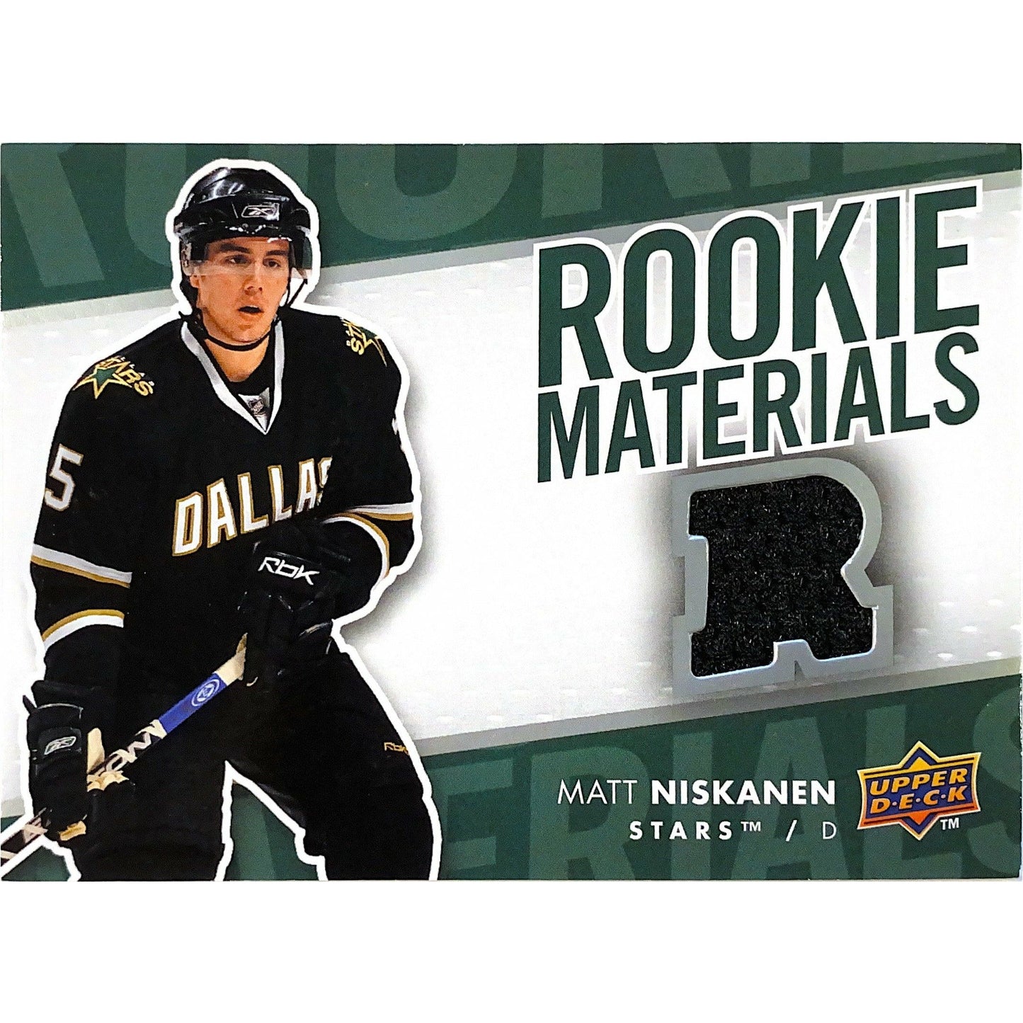 2007-08 Upper Deck Series 2 Matt Niskanen Rookie Materials