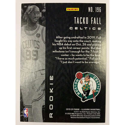 2019-20 Illusions Tacko Fall Rookie Card