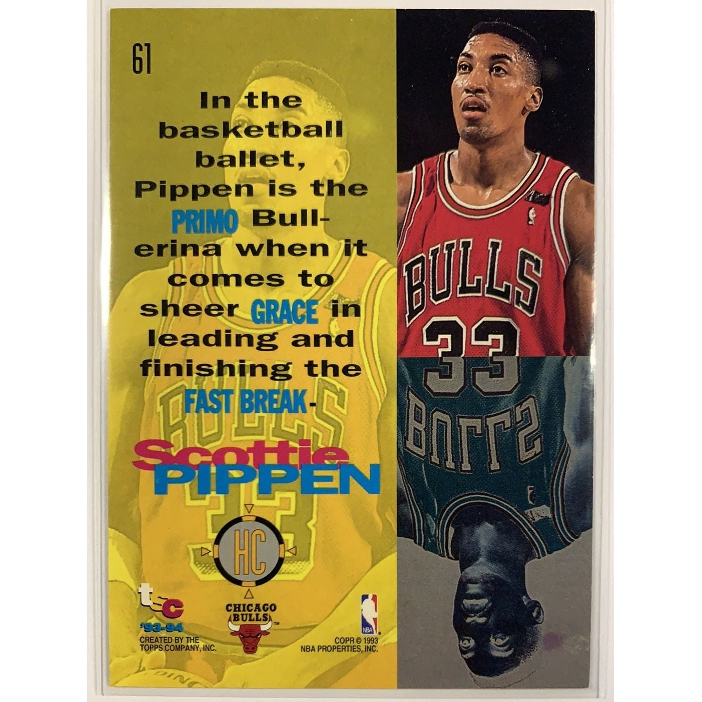  1993-94 Topps Scottie Pippen High Court  Local Legends Cards & Collectibles