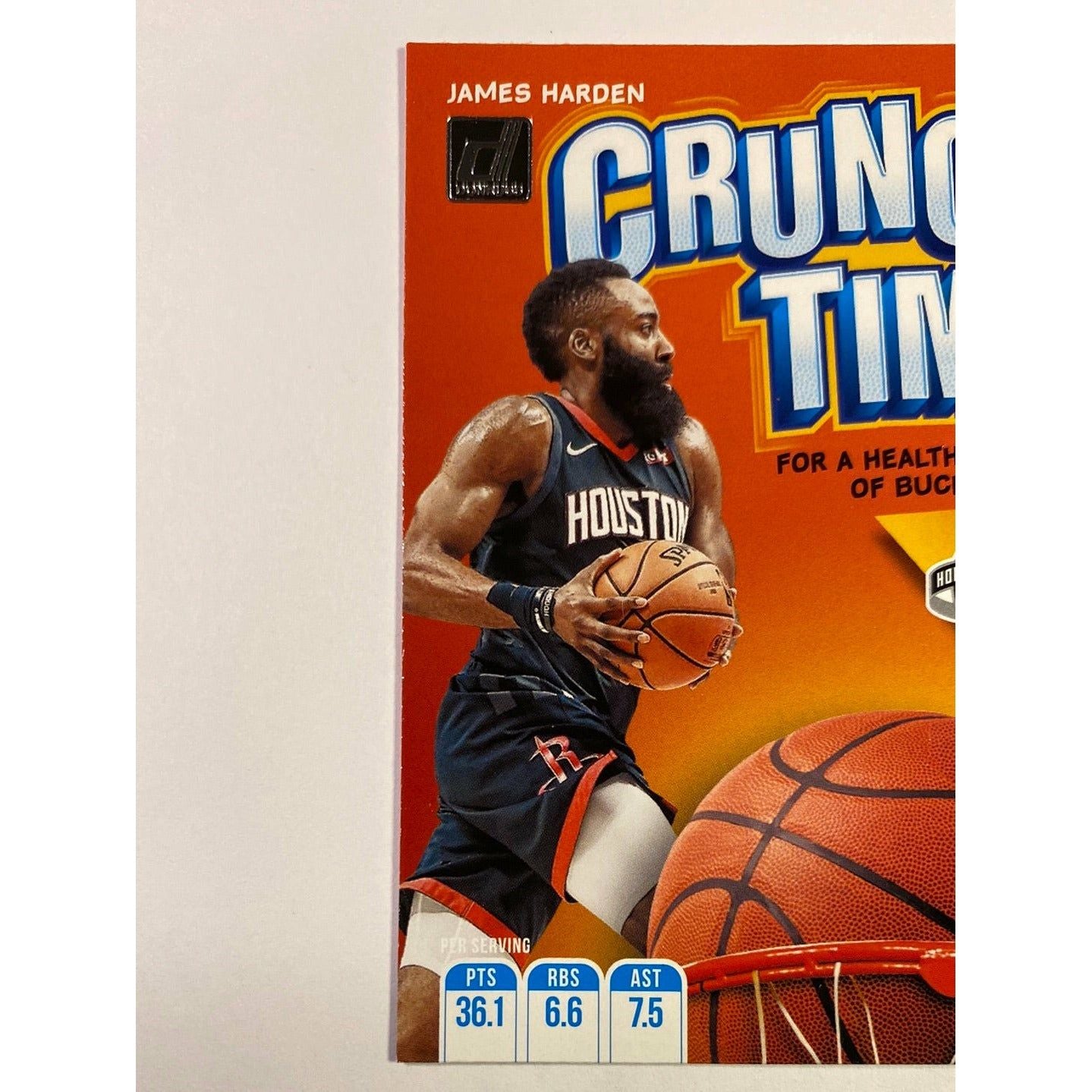  2019-20 Donruss James Harden Crunch Time  Local Legends Cards & Collectibles