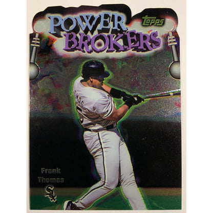 1998 Topps Frank Thomas Power Brokers Die Cut