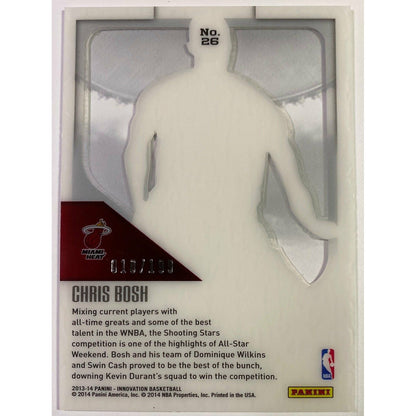  2013-14 Innovation Chris Bosh Clear Cut /199  Local Legends Cards & Collectibles
