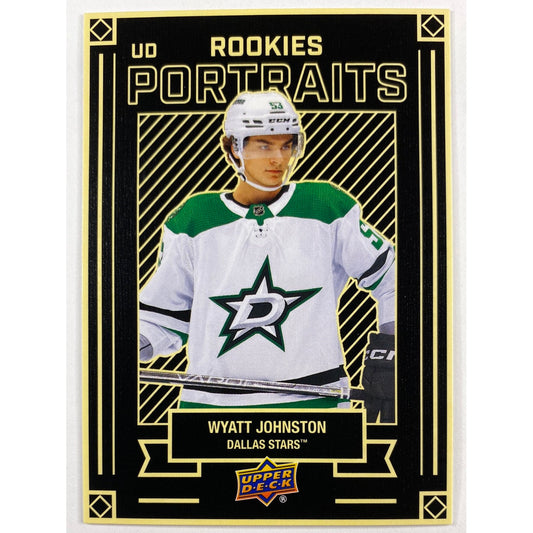 2022-23 Series 2 Wyatt Johnston Rookies Portraits