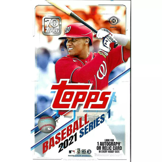 2021 Topps Series 1 MLB Baseball Hobby Box