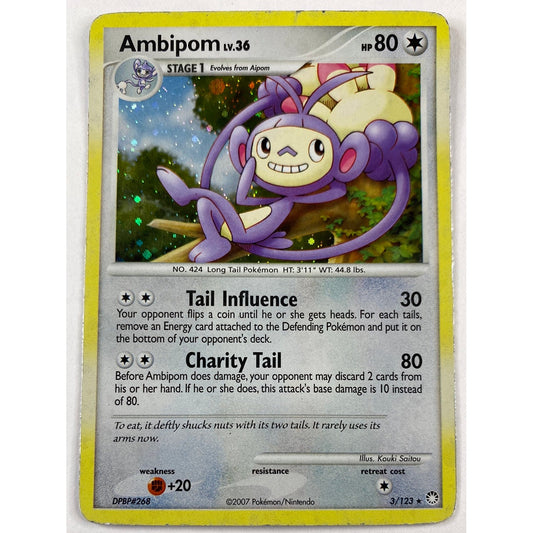 Ambipom Holo Rare 3/123