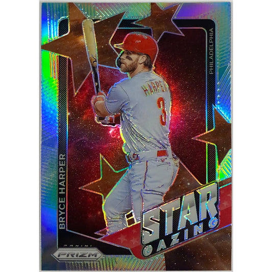 2021 Panini Prizm Bryce Harper Star Gazing Prizm