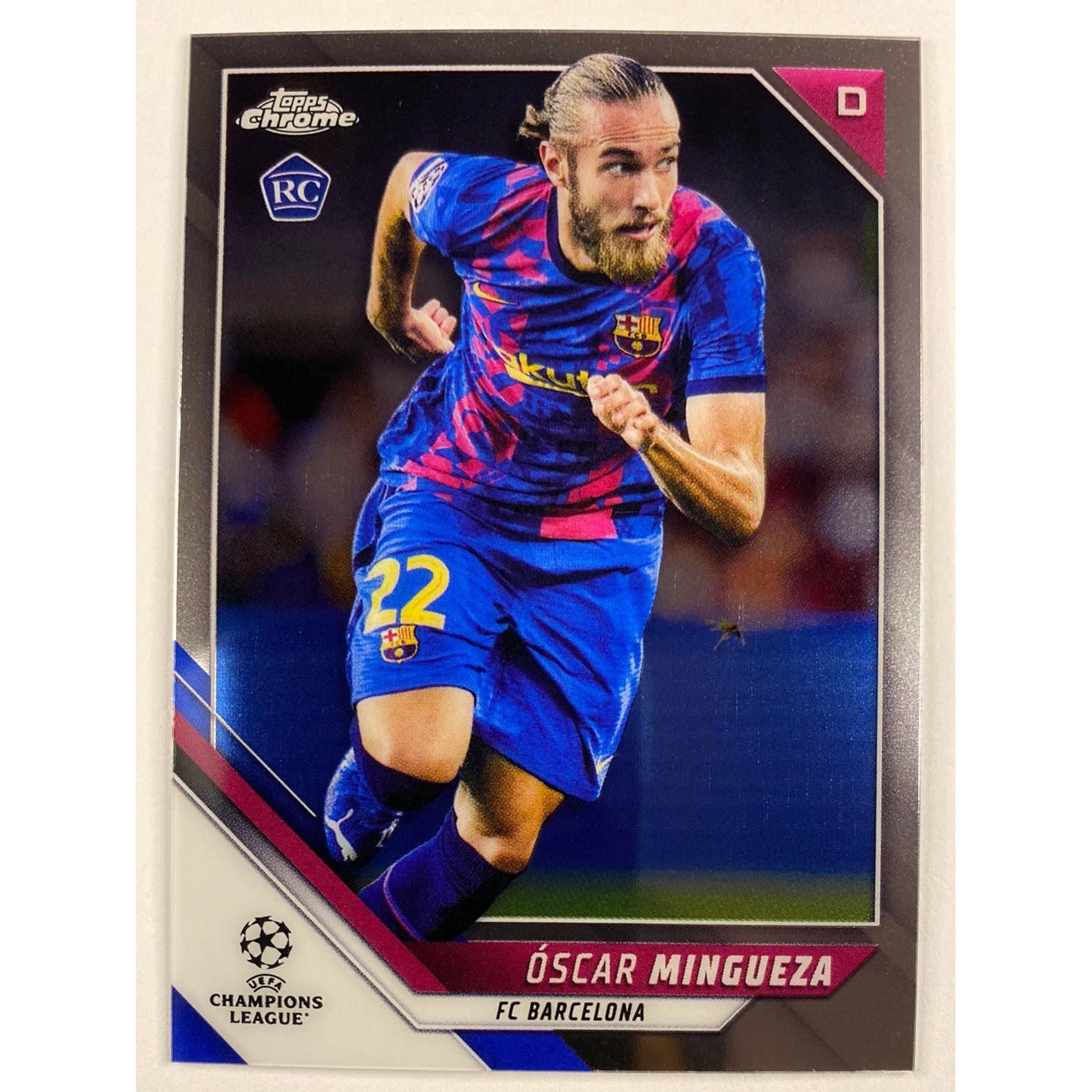 2022 Topps Chrome Oscar Mingueza RC | Local Legends Cards & Collectibles