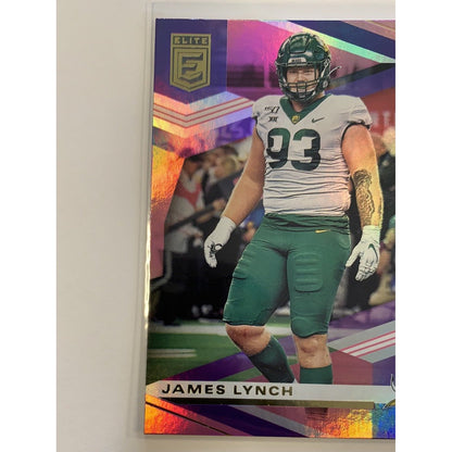  2020 Donruss Elite James Lynch RC Pink Parallel  Local Legends Cards & Collectibles