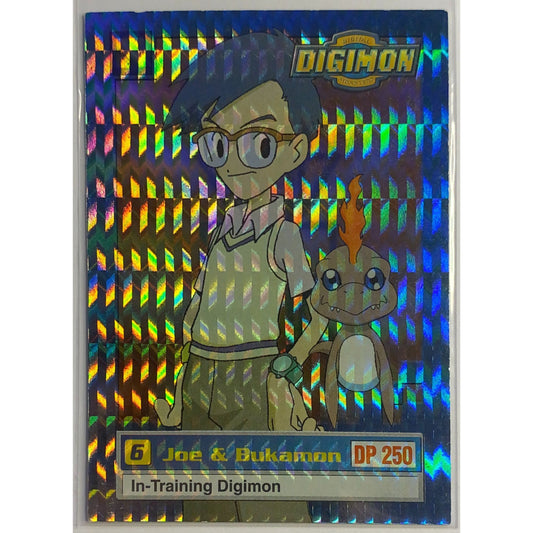  1999 Digimon Joe & Bukamon Holo Prizm 9 of 34  Local Legends Cards & Collectibles