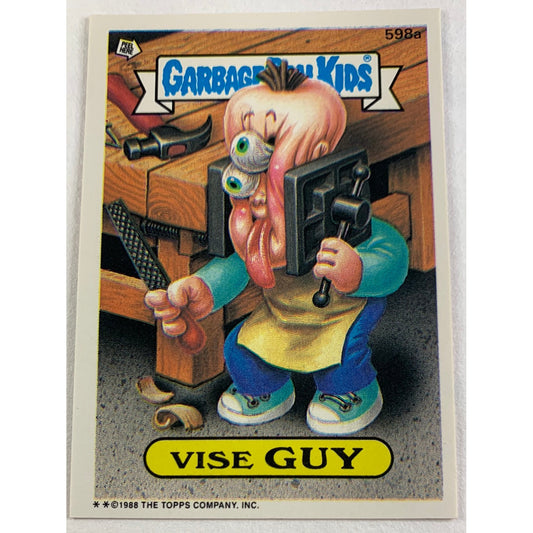 1988 Topps Garbage Pail Kids Vise Guy Non-Die Cut
