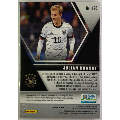 2021 Mosaic UEFA Julián Brandt Silver Prizm