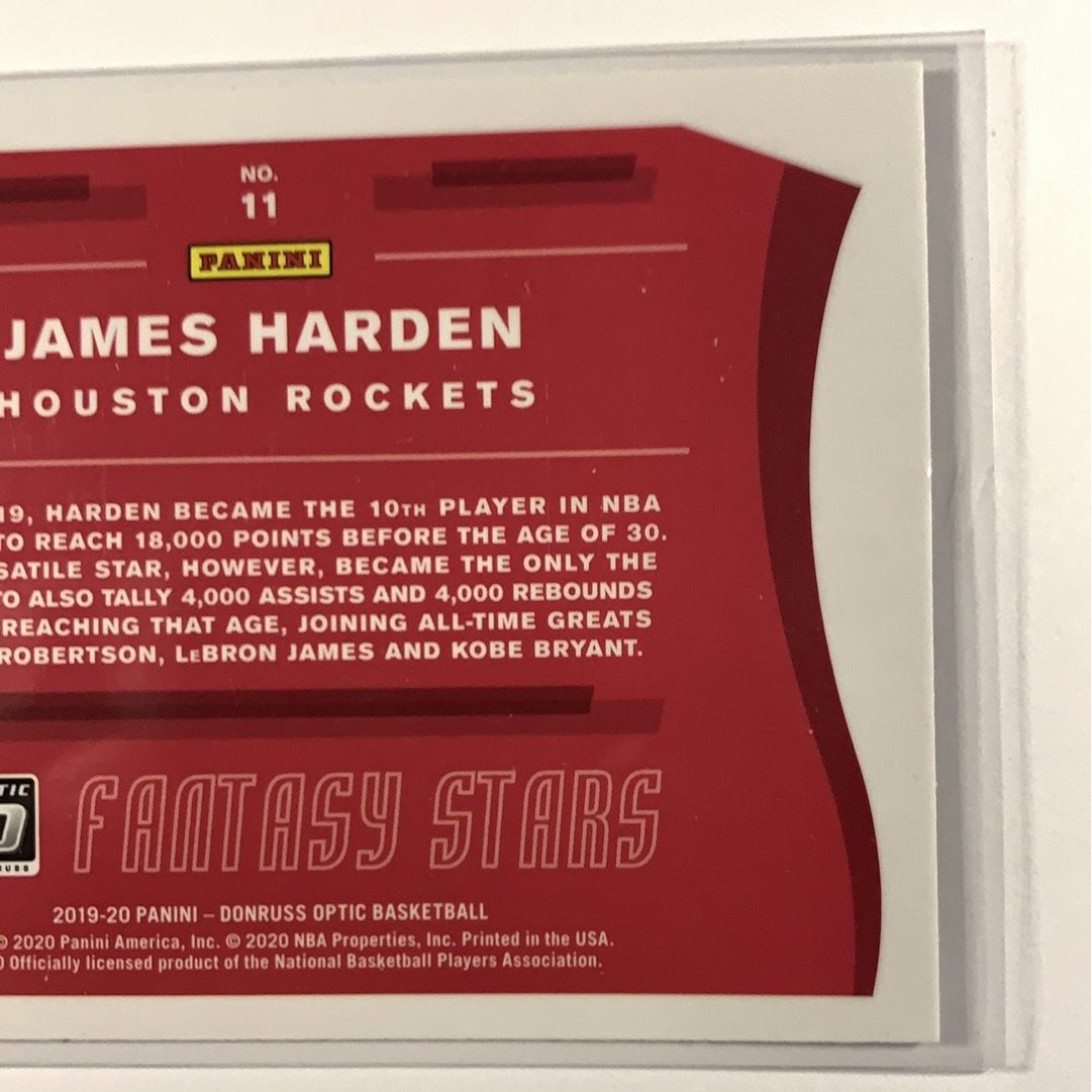  2019-20 Donruss Optic James Harden Fantasy Stars  Local Legends Cards & Collectibles