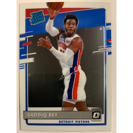 2020-21 Donruss Optic Saddiq Bey Rated Rookie