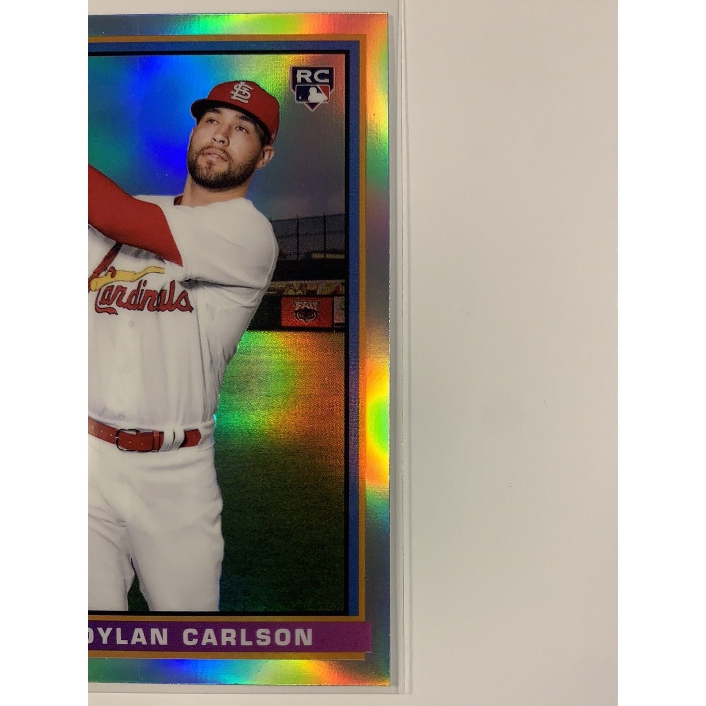  2021 Bowman Chrome Dylan Carlson 91’ RC Refractor  Local Legends Cards & Collectibles