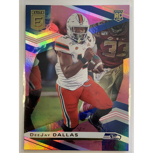  2020 Donruss Elite DeeJay Dallas RC Pink Parallel  Local Legends Cards & Collectibles