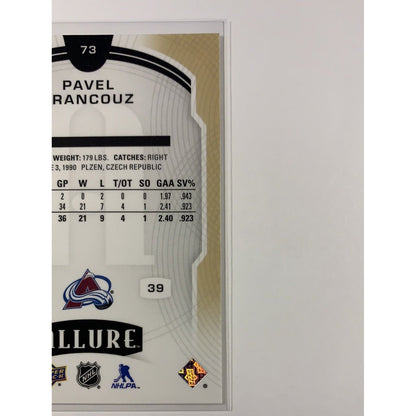  2020-21 Allure Pavel Francouz Rookie  Local Legends Cards & Collectibles