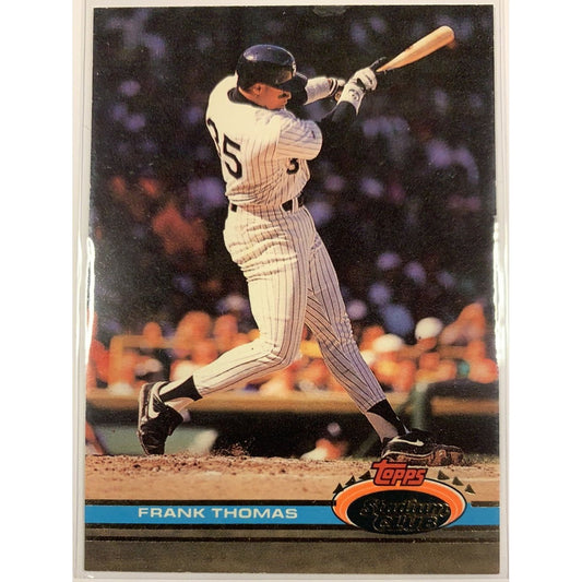  1990 Topps Stadium Club Frank Thomas Base #57  Local Legends Cards & Collectibles