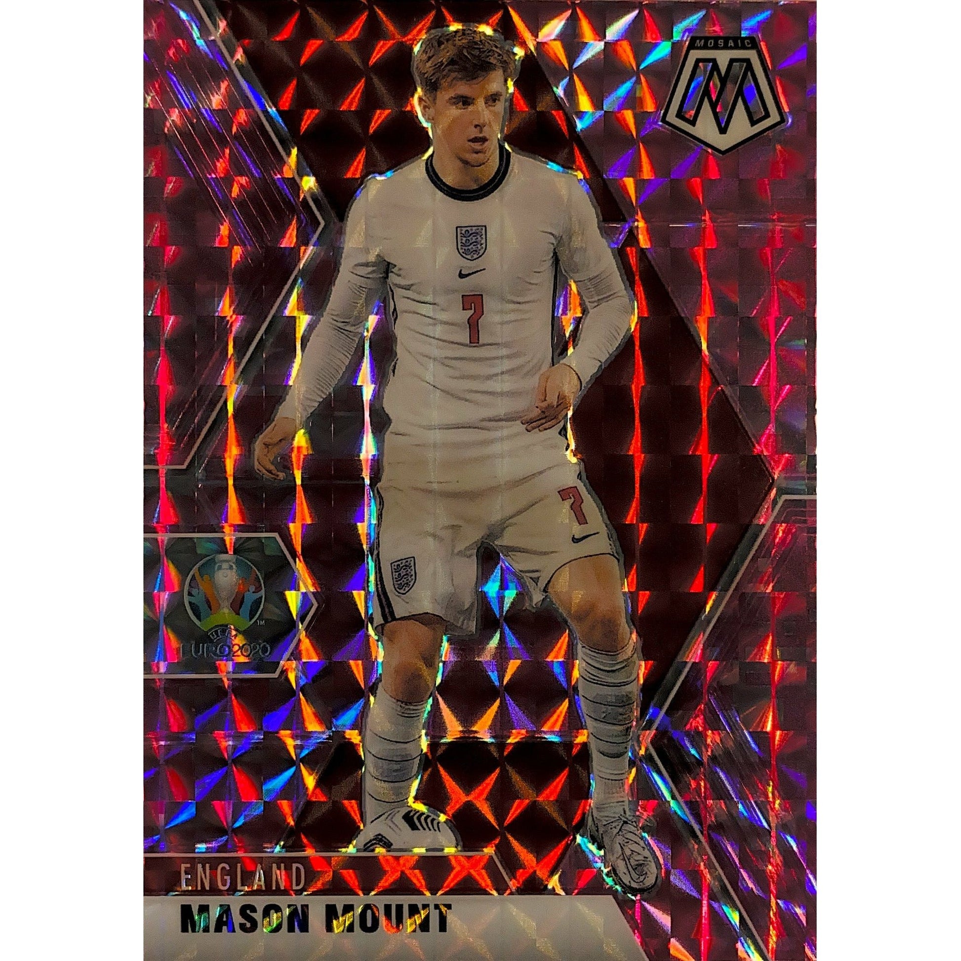  2021 Mosaic UEFA Euro Mason Mount Pink Mosaic  Local Legends Cards & Collectibles