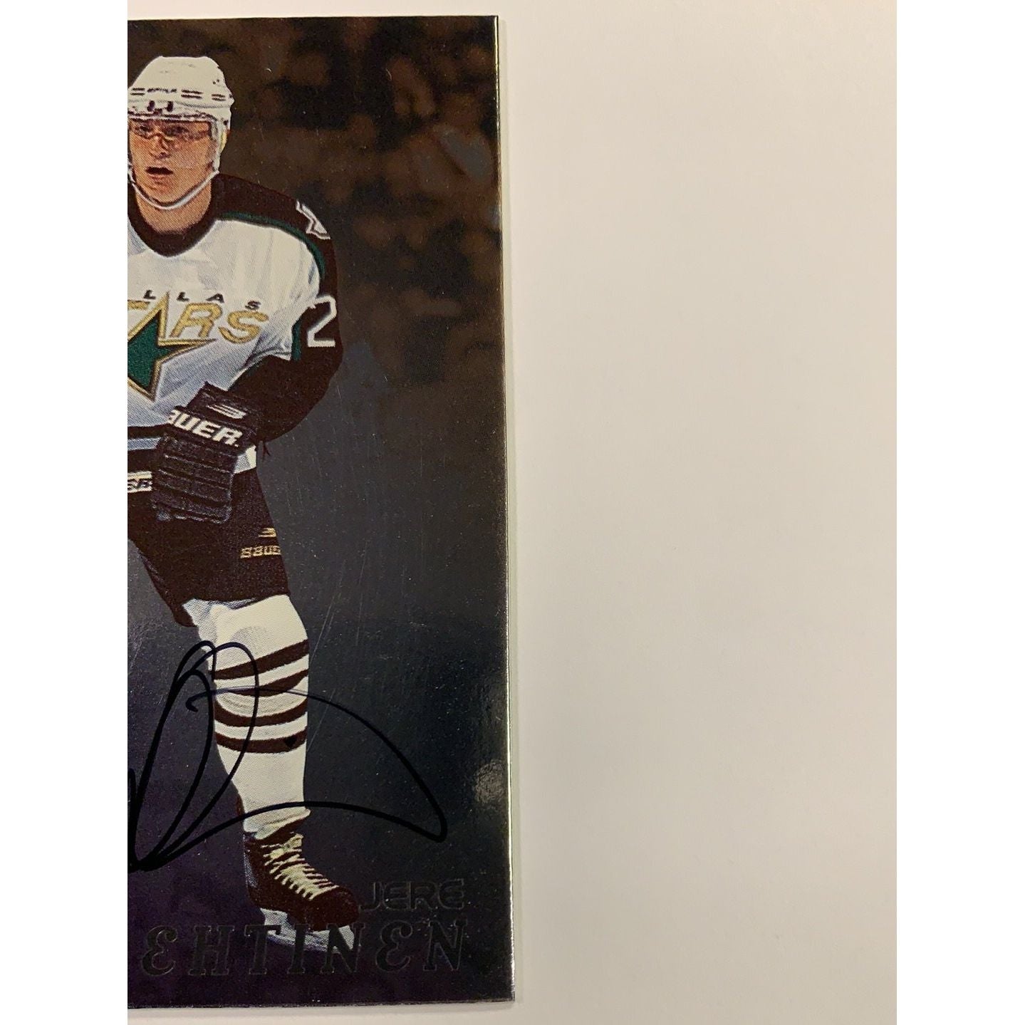  1998 ITG Be A Player Jere Lehtinen Auto  Local Legends Cards & Collectibles