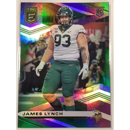  2020 Donruss Elite James Lynch RC Green Foil Parallel  Local Legends Cards & Collectibles