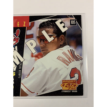  1995 Pinnacle Sport Flix 95 Sample Manny Ramirez 3D Card  Local Legends Cards & Collectibles