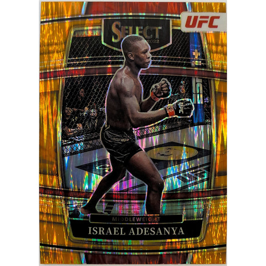 2022 Select Israel Adesanya Shimmer Prizm