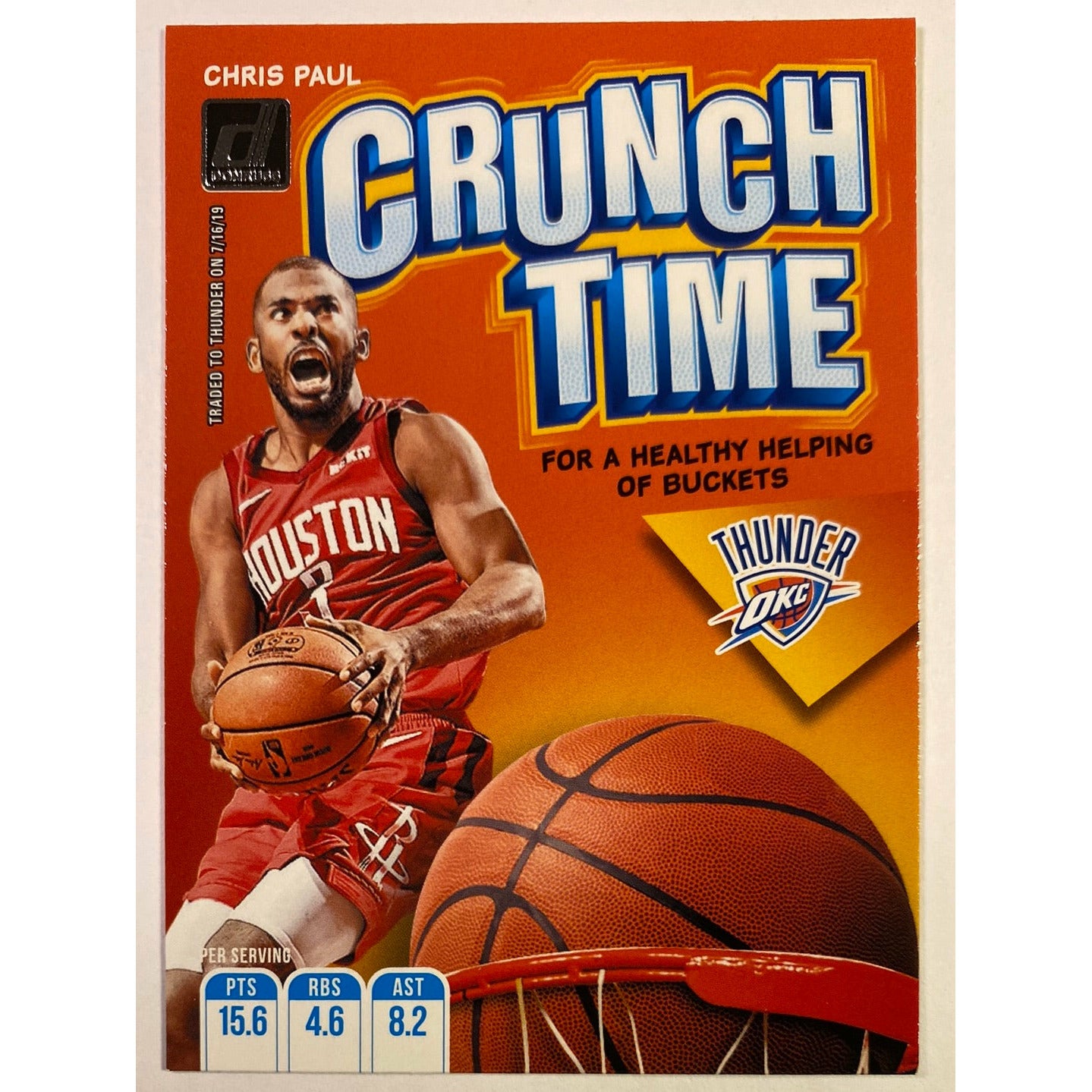  2019-20 Donruss Chris Paul Crunch Time  Local Legends Cards & Collectibles