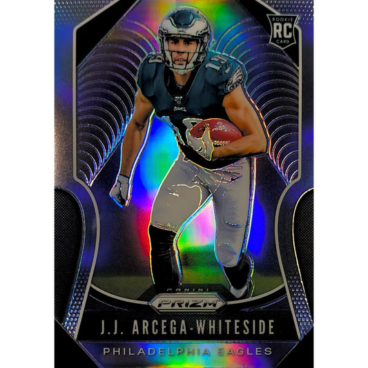 2019 Panini Prizm JJ Arcega Whiteside Silver Holo Prizm RC