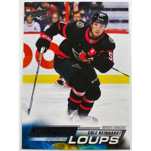 2022-23 Series 2 Cole Reinhardt Young Guns French Variant
