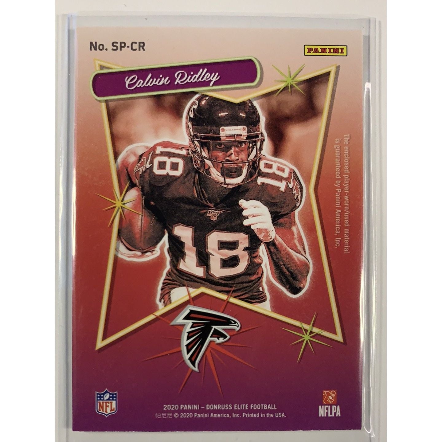  2020 Donruss Elite Calvin Ridley Spark Plugs  Local Legends Cards & Collectibles