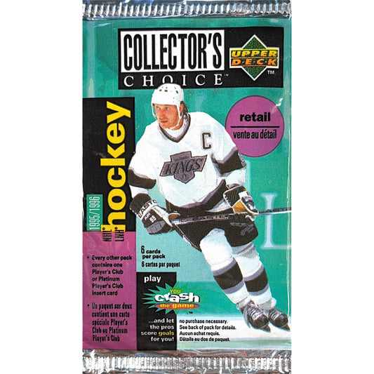 1995-96 Upper Deck Collectors Choice NHL Hockey Retail Pack