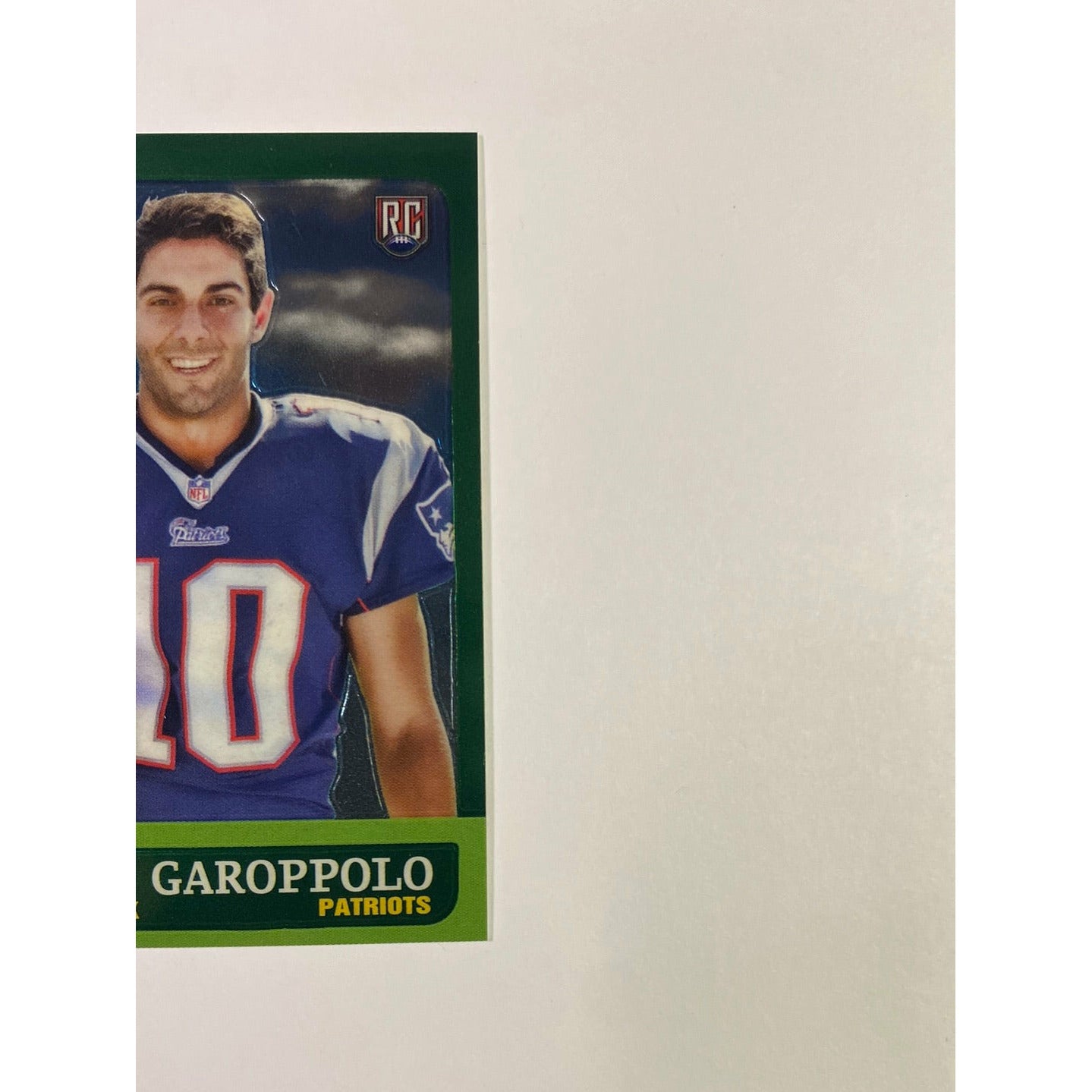  2014 Topps Chrome Mini Jimmy Garoppolo RC  Local Legends Cards & Collectibles