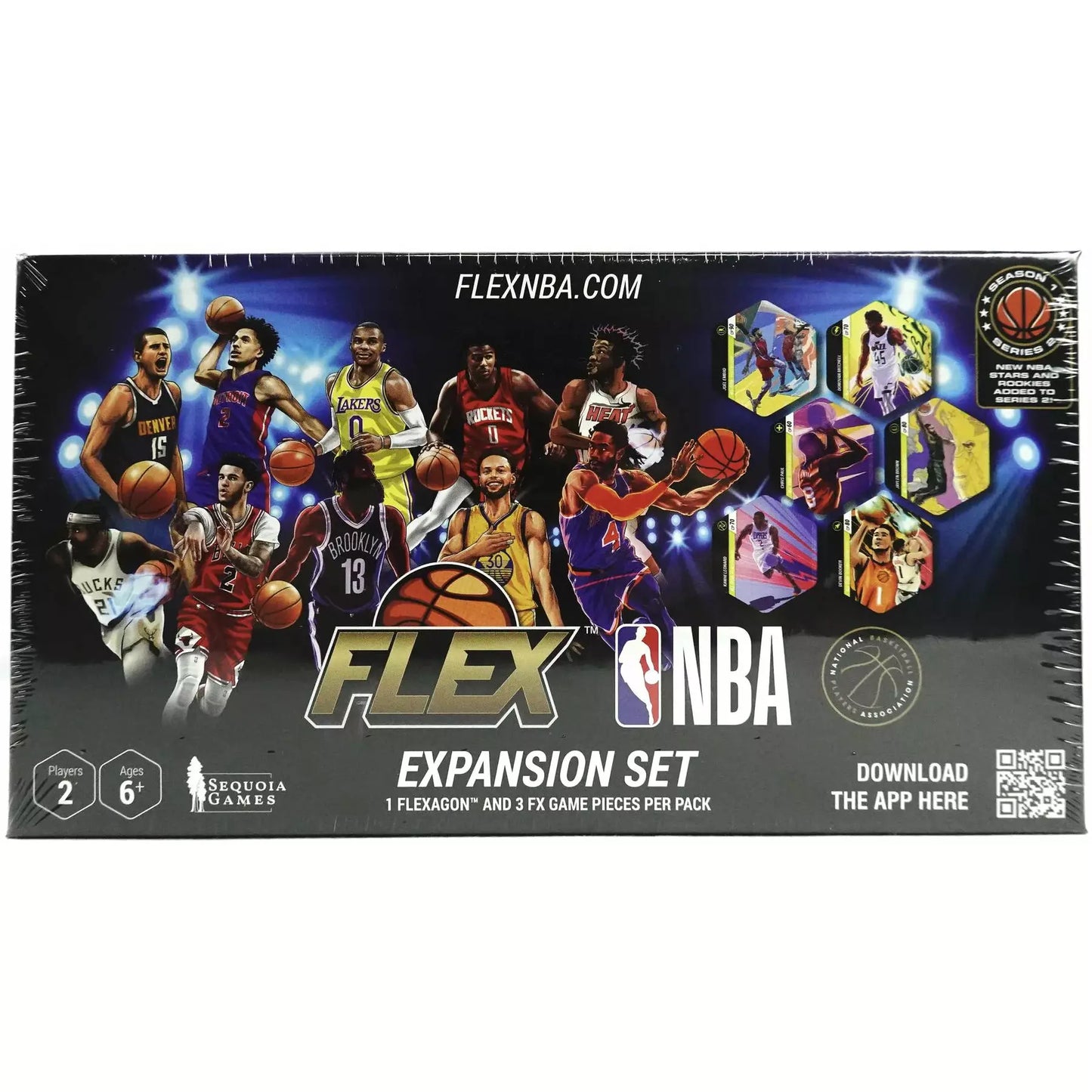  Sequoia Games Flex NBA Basketball Expansion Set  Local Legends Cards & Collectibles