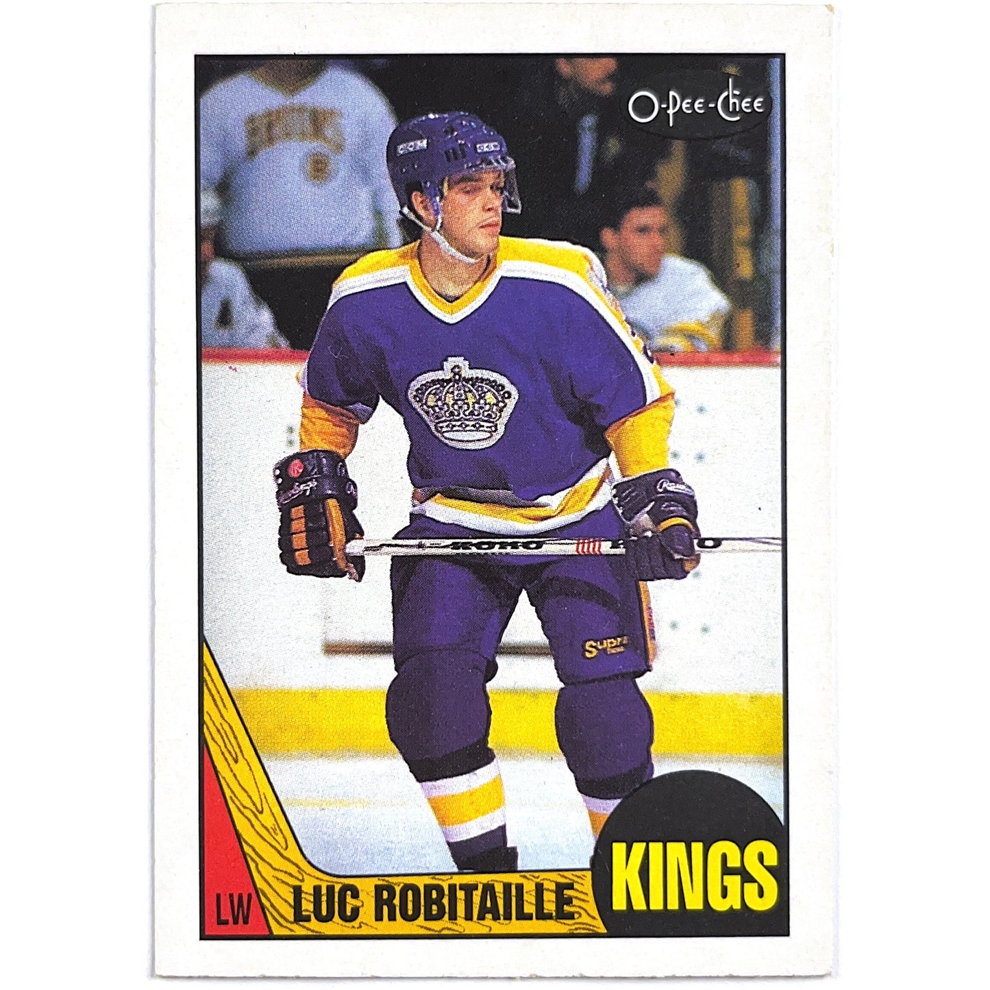 1987-88 O-Pee-Chee Luc Robitaille RC
