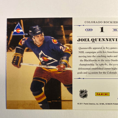 2011-12 Panini Certified Joel Quenneville Throwback Threads