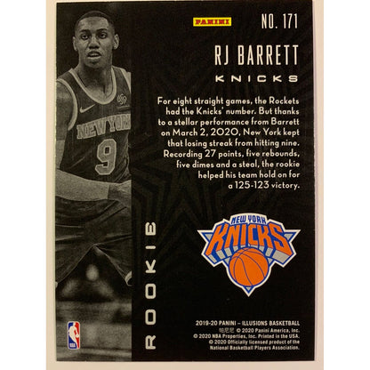 2019-20 Illusions RJ Barrett RC