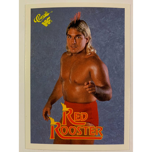  1990 Classic WWF Red Rooster  Local Legends Cards & Collectibles
