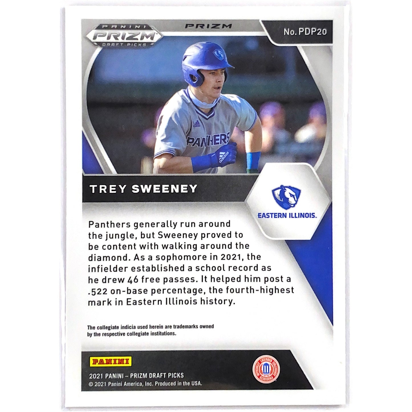 2021 Prizm Draft Picks Trey Sweeney Red Velocity Prizm