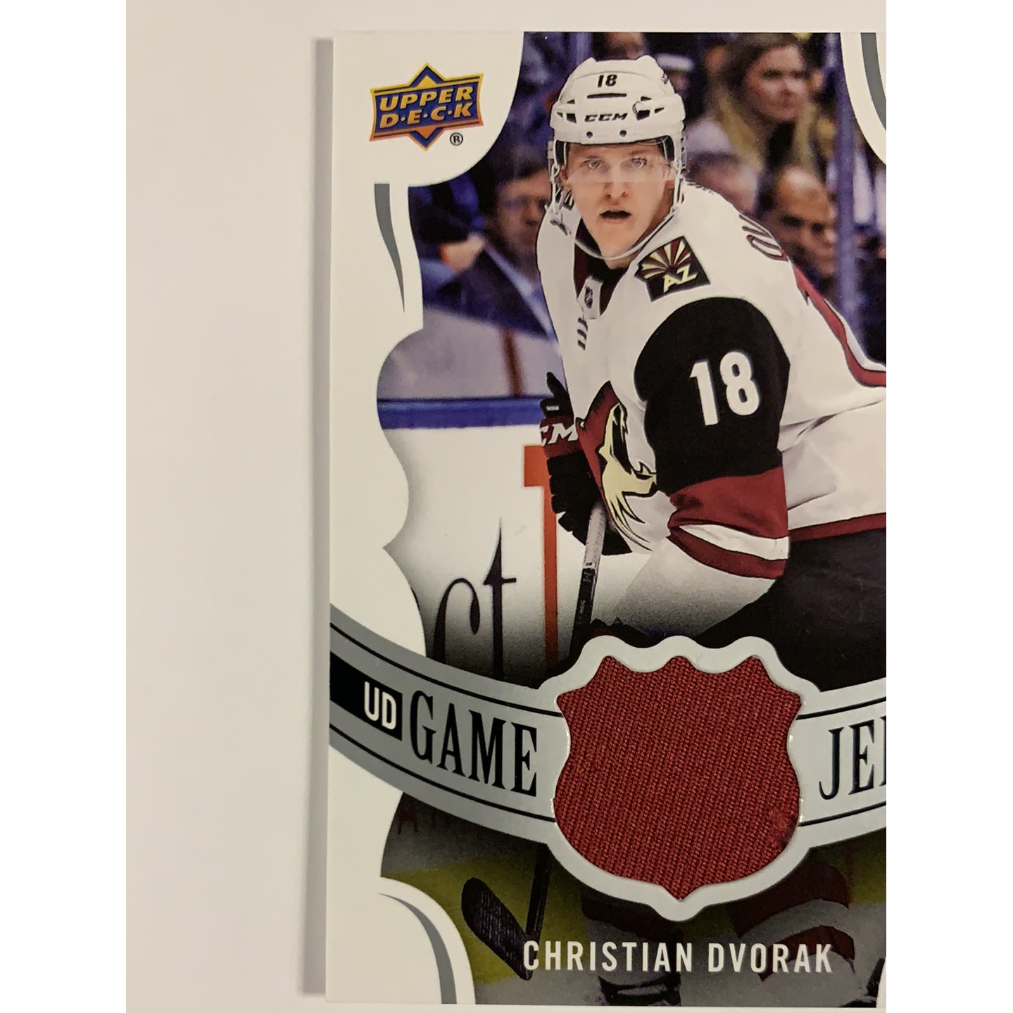  2018-19 Upper Deck Christian Dvorak Game Jersey  Local Legends Cards & Collectibles