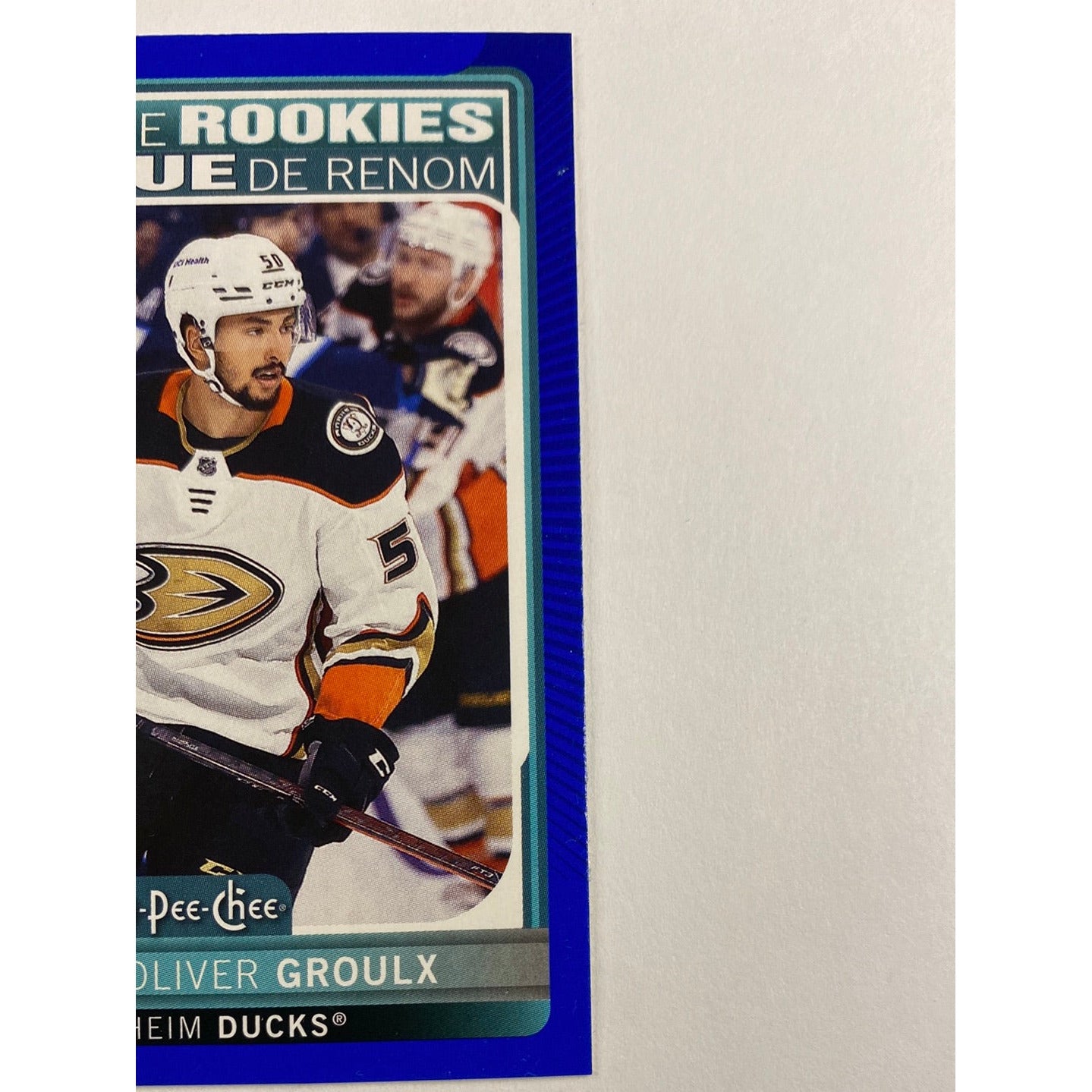 2021-22 O-Pee-Chee Benoit-Olivier Groulx Blue Boarder Marquee Rookies