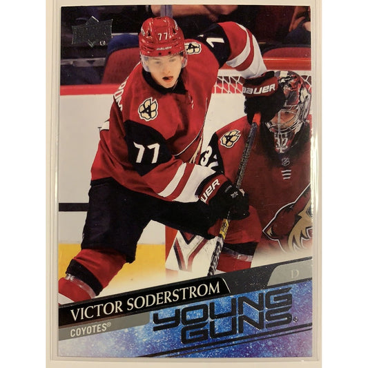  2020-21 Upper Deck Series 1 Victor Soderstrom Young Guns  Local Legends Cards & Collectibles
