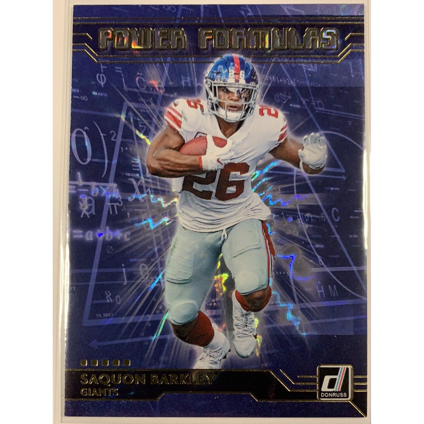  2020 Donruss Saquon Barkley Power Formulas  Local Legends Cards & Collectibles