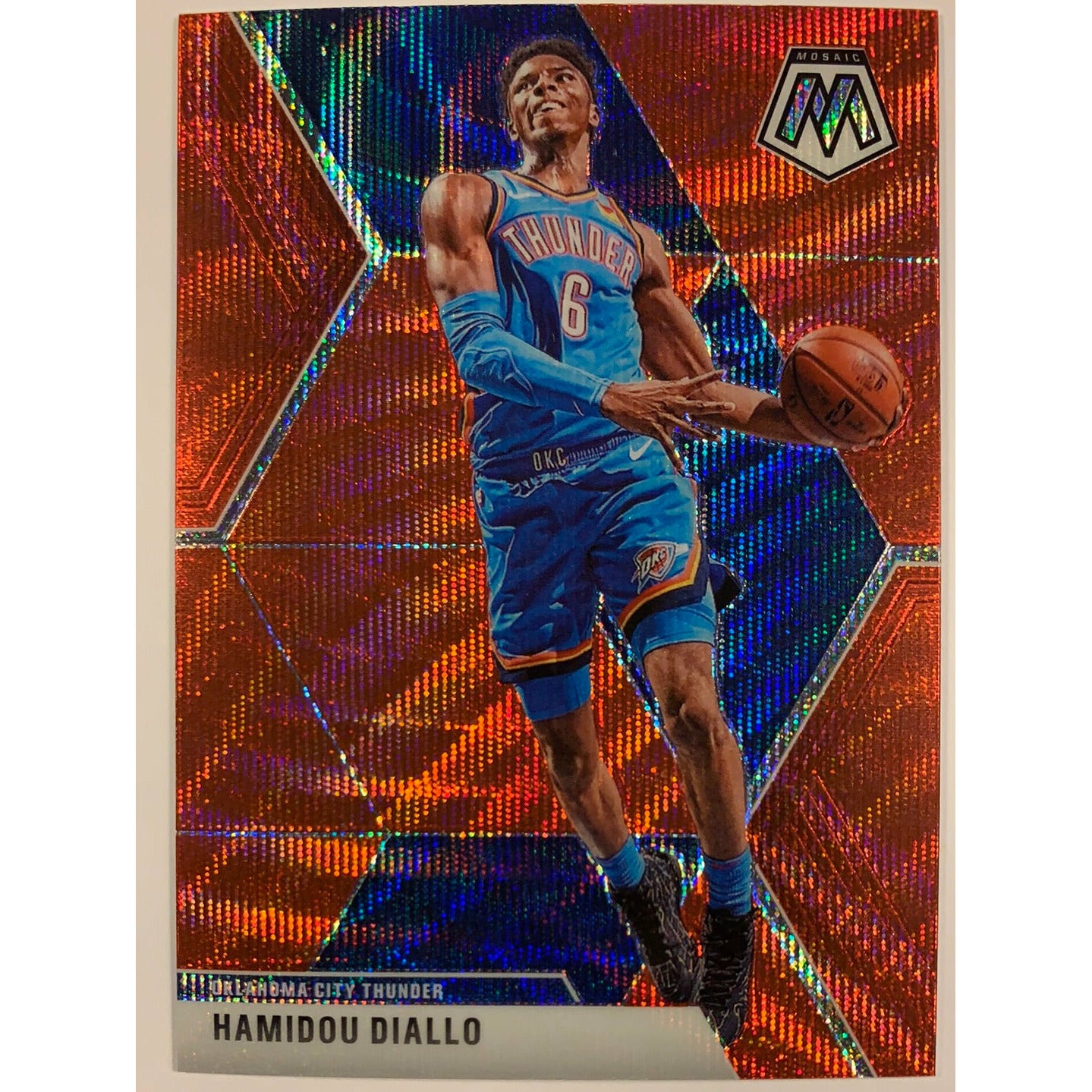  2019-20 Mosaic Hamidou Diallo TMall Red Wave Prizm  Local Legends Cards & Collectibles
