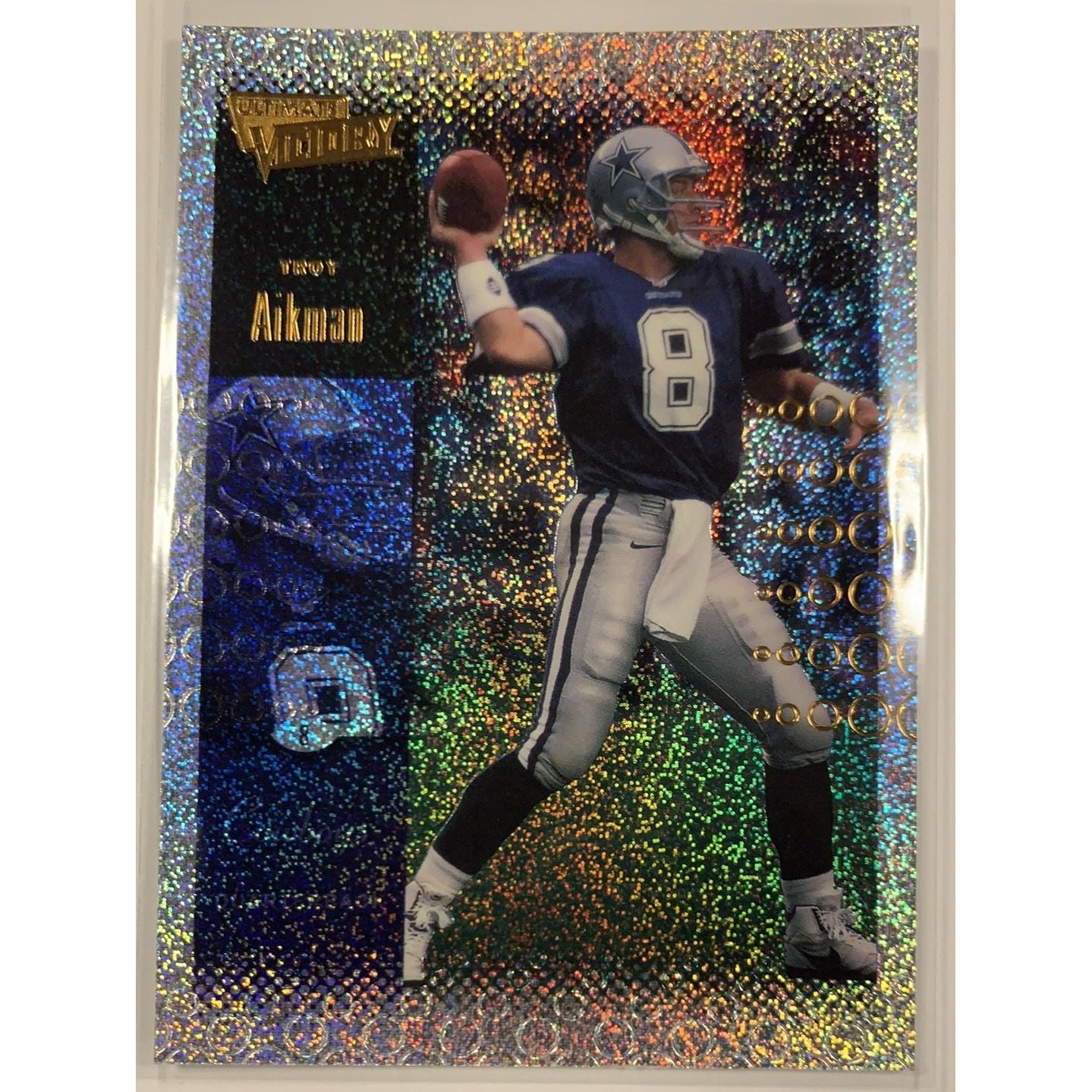  2000 Upper Deck Victory Troy Aikman Speckle Foil Parallel  Local Legends Cards & Collectibles