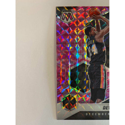 2020-21 Mosaic Devin Vassell NBA Debut Pink Camo Prizm