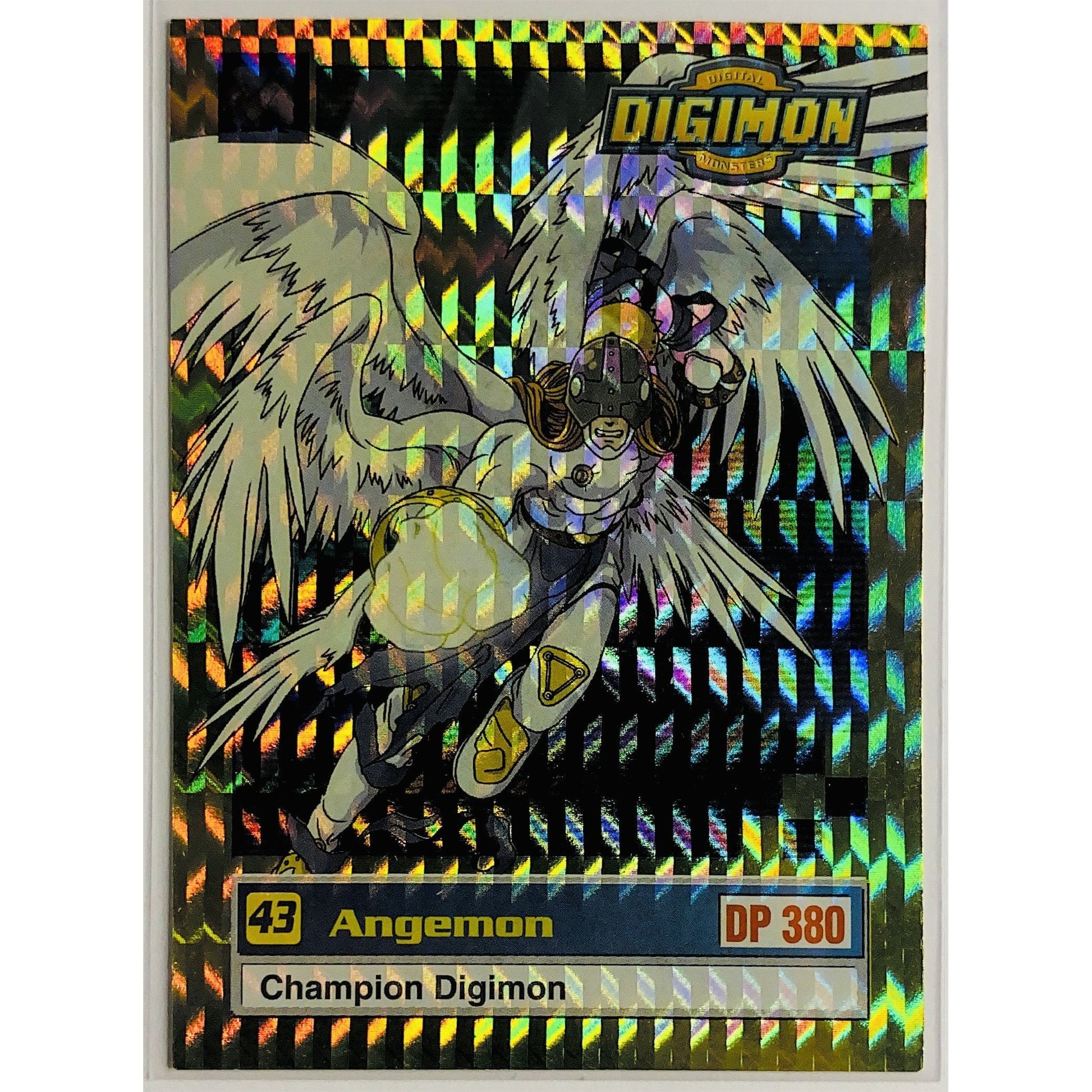  1999 Digimon Angemon Holo Prizm 33 of 34  Local Legends Cards & Collectibles