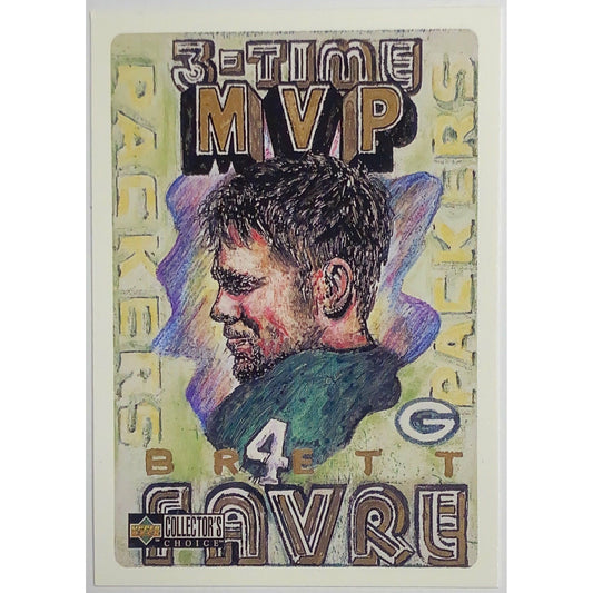 1998 Upper Deck Choice Draw Your Own Card Brett Favre #248