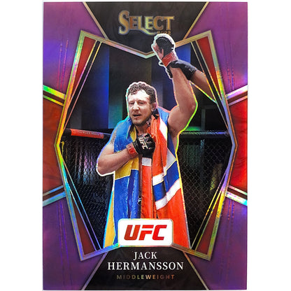 2022 Select Jack Hermansson Purple Prizm 01/60