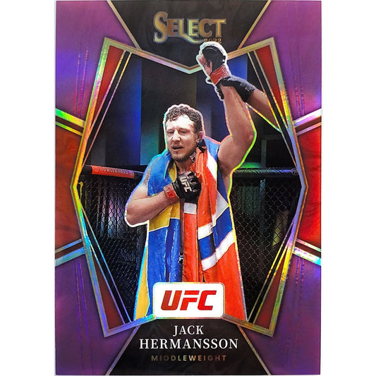 2022 Select Jack Hermansson Purple Prizm 01/60